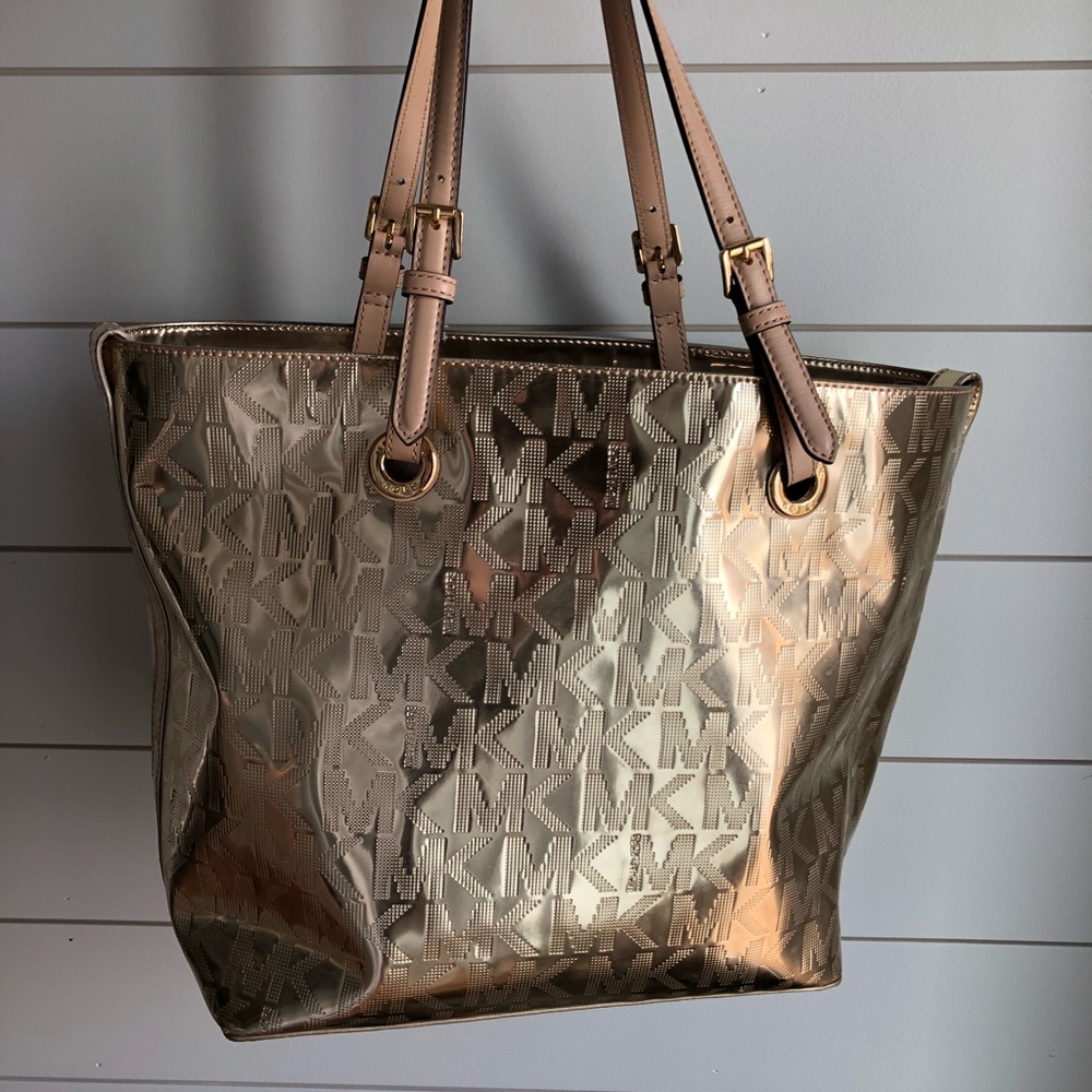 Michael Kors Gold Tote